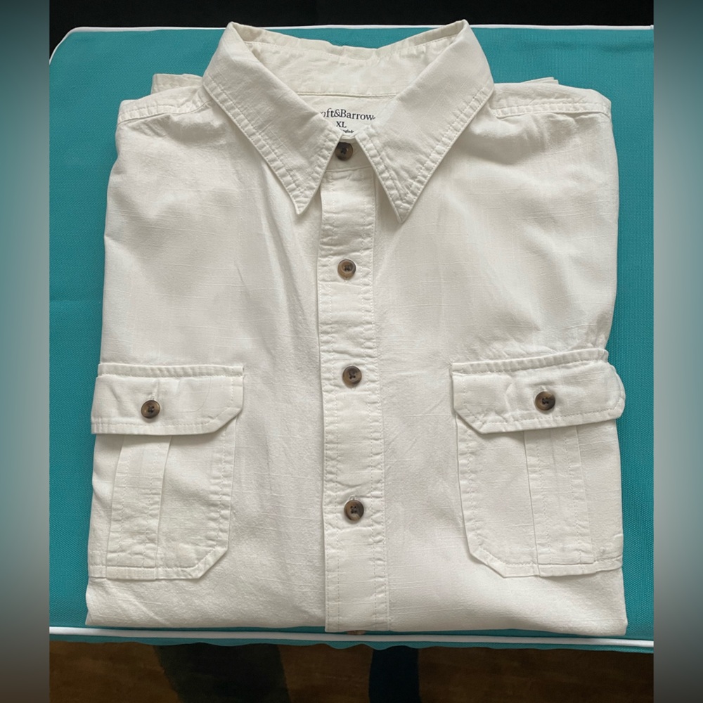 Croft&barrow men’s shirt, cotton extra large